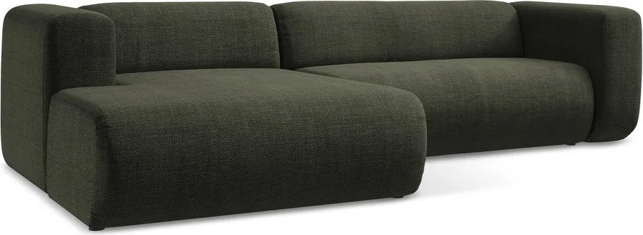 Colțar verde (cu colț pe partea stângă/cu șezlong) Ekahi – Makamii