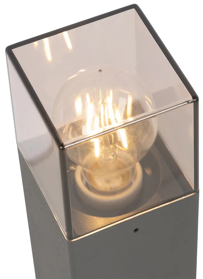 Lampa de podea moderna pentru exterior 50 cm gri inchis IP44 - Denmark