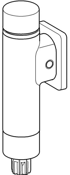 GROHE 37349000 - supapă de spălare cu presiune RONDO A.S. 3” crom lucios