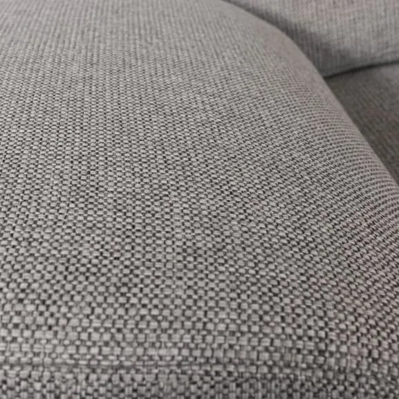Coltar Extensibil Cu Insula Dreapta Dax, 5 Locuri, Lada De Depozitare, Gri, 299 Cm