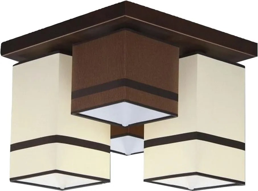 Namat FURIA 790/4/2 Plafoniere maro metal 4xE27 max. 60W