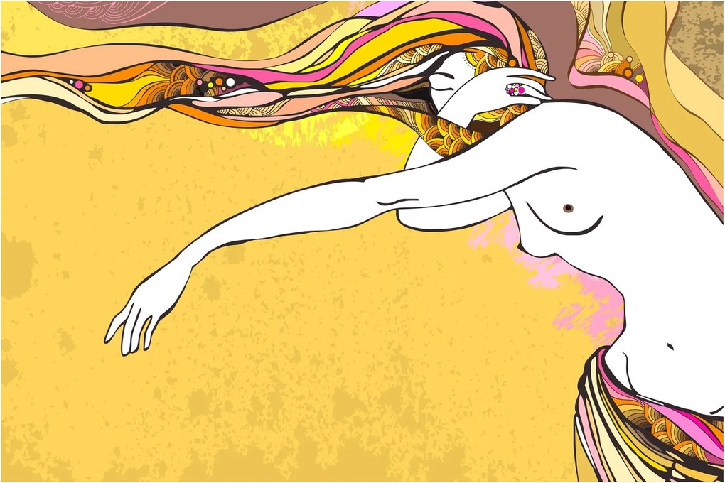 Tablou - Fata (90x60 cm)