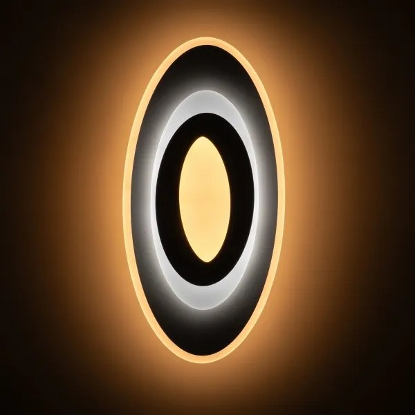 Brilagi - Plafonieră LED dimabilă MODERN, 45W, 230V, 3000-6000K, cu telecomandă