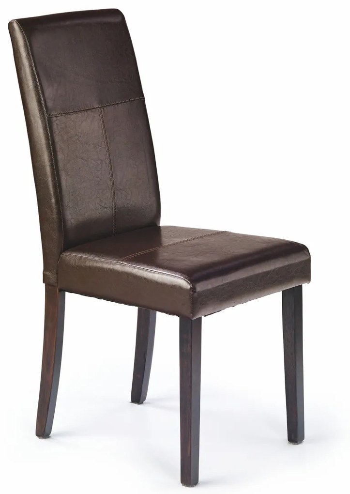Scaun Kerry Bis piele ecologica wenge