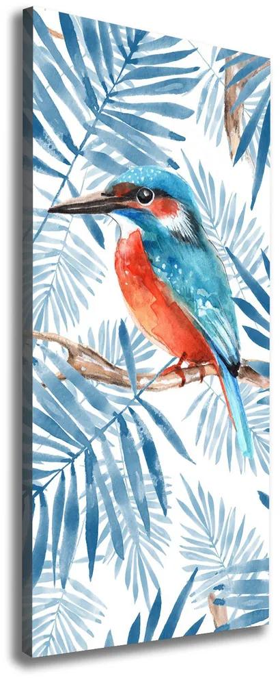 Imprimare tablou canvas Păsări și frunze