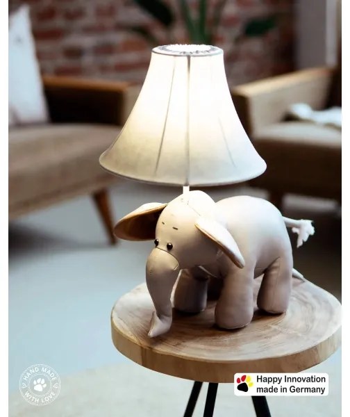 Lampă LED de masă pentru copii Happy Lamps BOBBY LED/5,4W/230V elefant