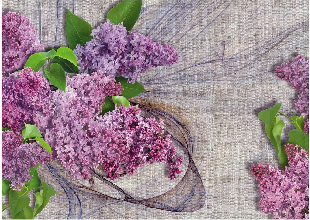 Tablou - Flori de liliac (70x50 cm)