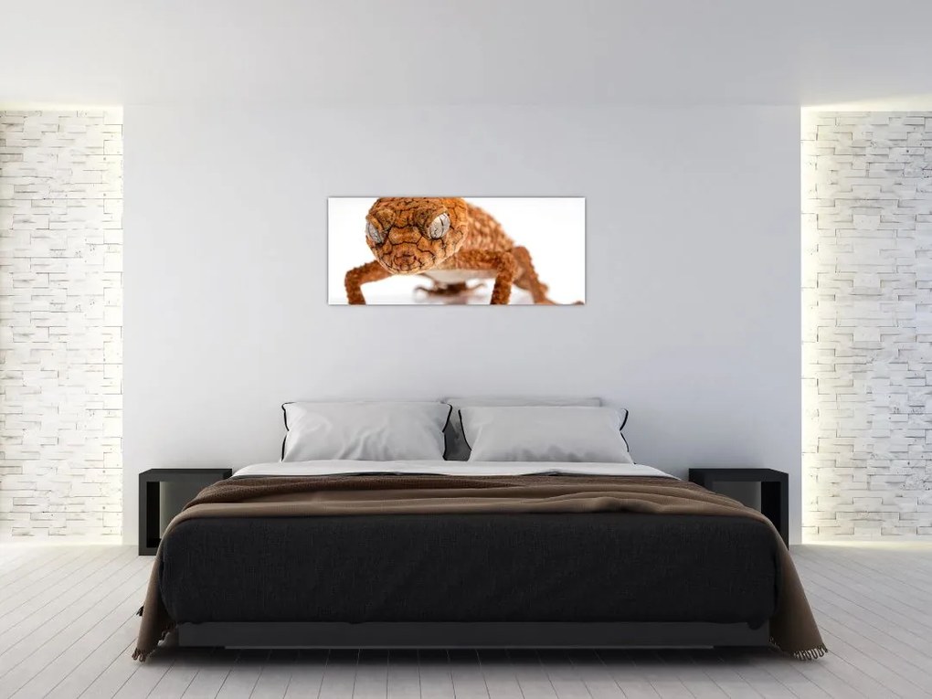 Tablou cu șopârlă (120x50 cm)