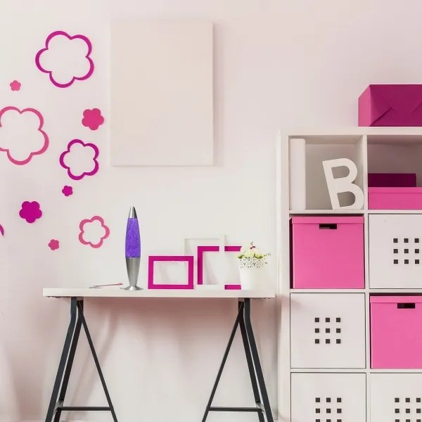 Lampă LED cu lavă Rabalux 76115 GLITTER 2 LED/25W/230V