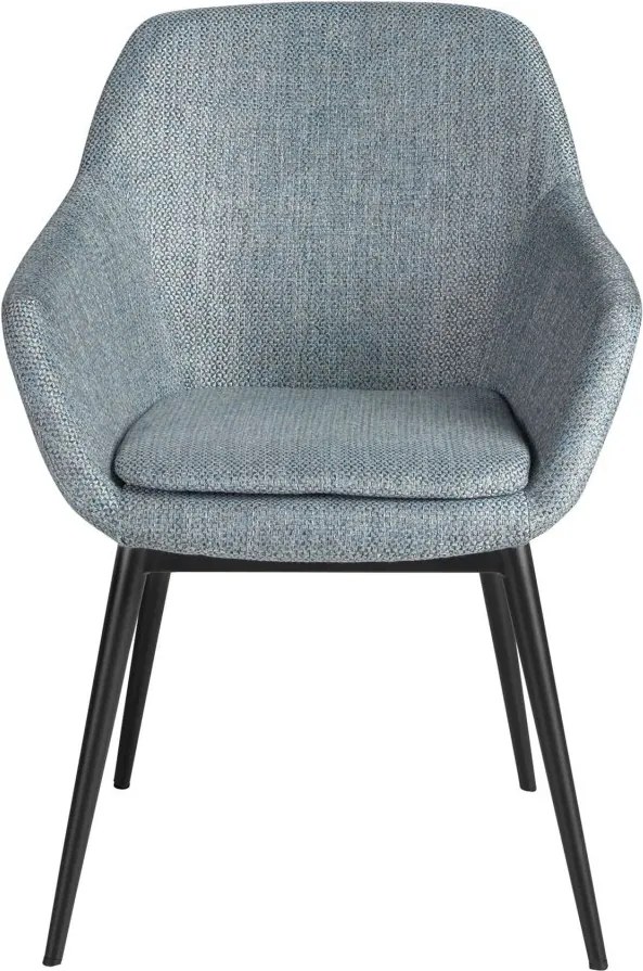 Scaun modern design italian tesatura Gri Albastrui