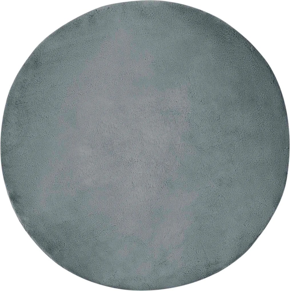 vidaXL Covor din de iepure sintetic antiderapant Olite Antracit