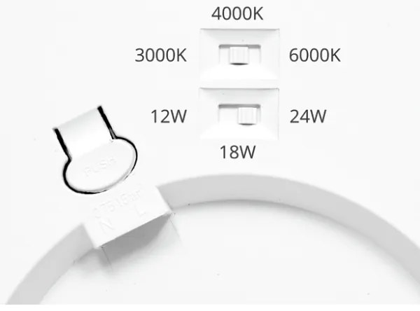 Panou LED Ecolite WPCB2-24W/BI LEXA LED/12/18/24W/230V alb