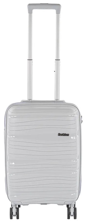 TraveLux Voyager V gurulós bőrönd szett szürke