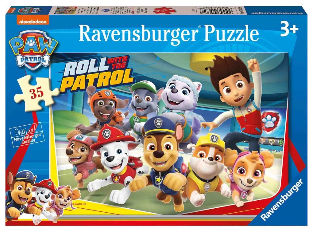 PUZZLE PATRULA VESELA A CATELUSILOR, 35 PIESE - RAVENSBURGER (RVSPC05682)