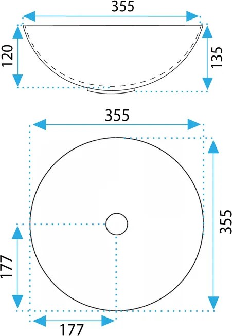 Lavoarul REA STELLA Aiax Shiny