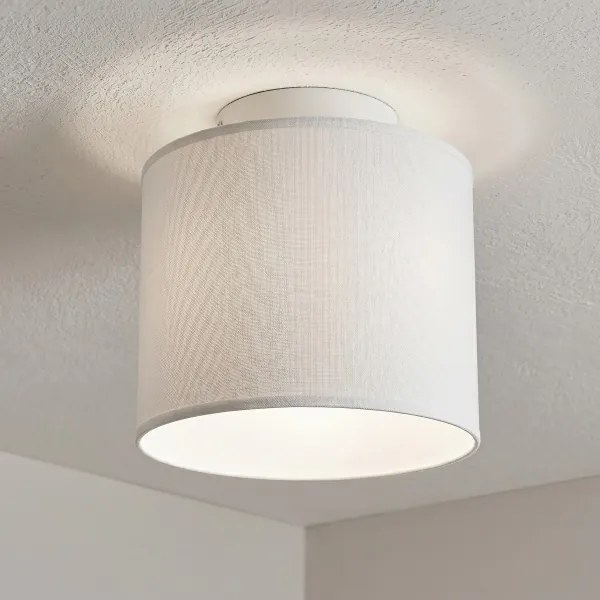 Plafonieră ARDEN, 1 x E27, 15 W, 230 V, Ø 18 cm, albă