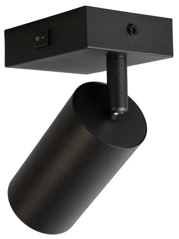 Brilagi - Aplica de perete LED dimabilă tip spot SELE 1xGU10/4,8W/230V, negru