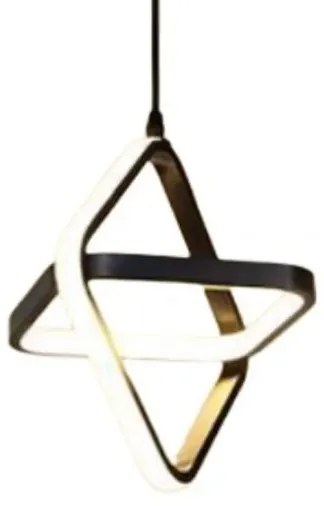 Aplica Led suspendata, Elit'S, Reia SI, 26w Negru