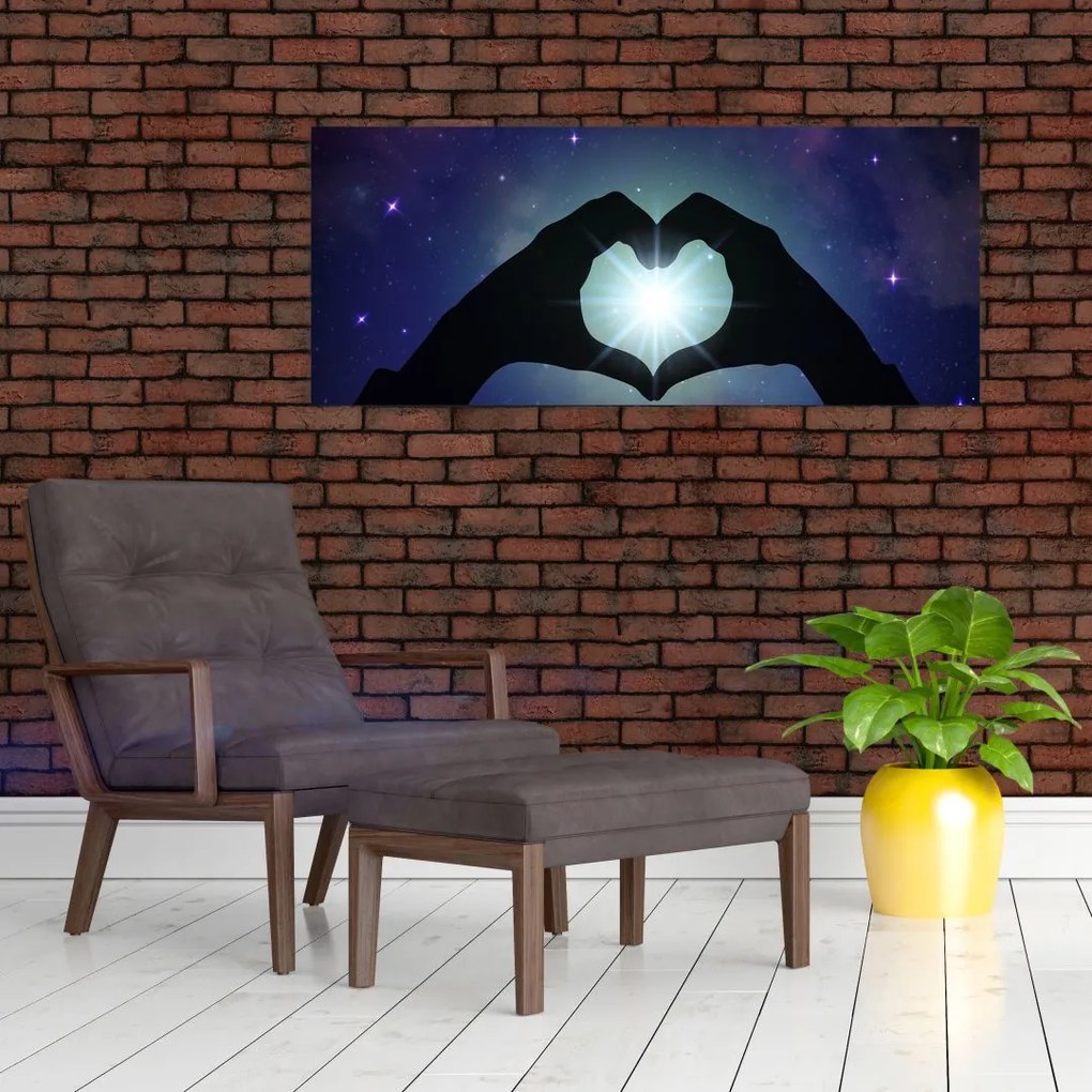 Tablou - Dragoste simbolică (120x50 cm)