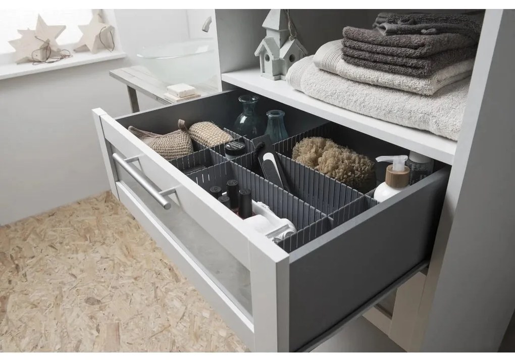 Compactor Organizator pentru sertar Free, gri