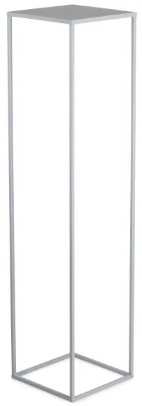 Suport de flori 100x24 cm gri