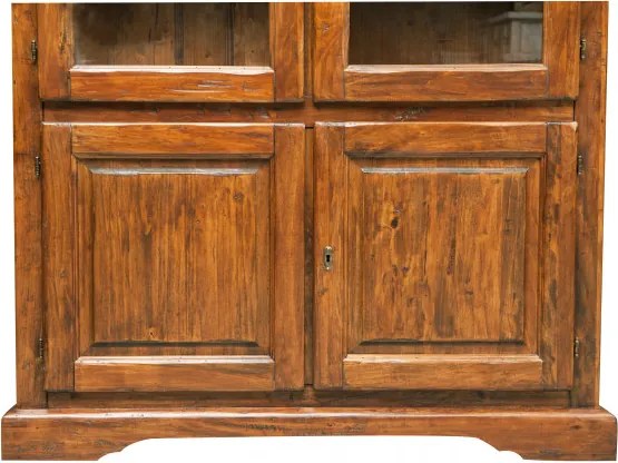 Vitrina L120 37 H197 cm, lemn masiv