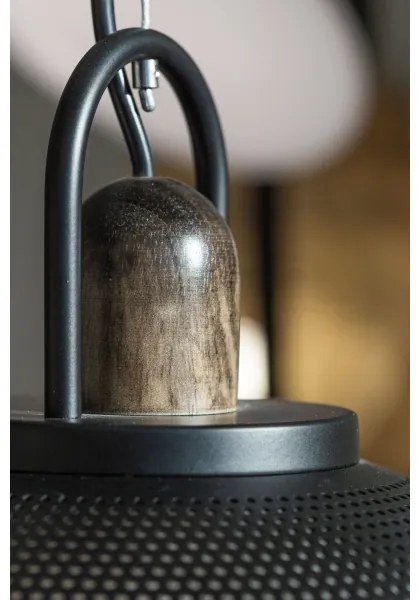 Lustră pe cablu GRAVEN 1xE27/11W/230V neagră Klausen 111034