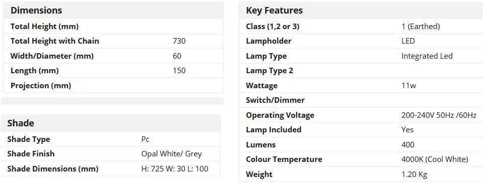 Stalp LED pentru iluminat exterior modern Outdoor H-73cm 2142-730 SRT