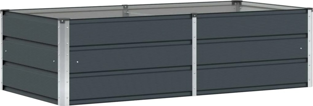 vidaXL Jardinieră Antracit 160 x 80 x 45 cm Oțel