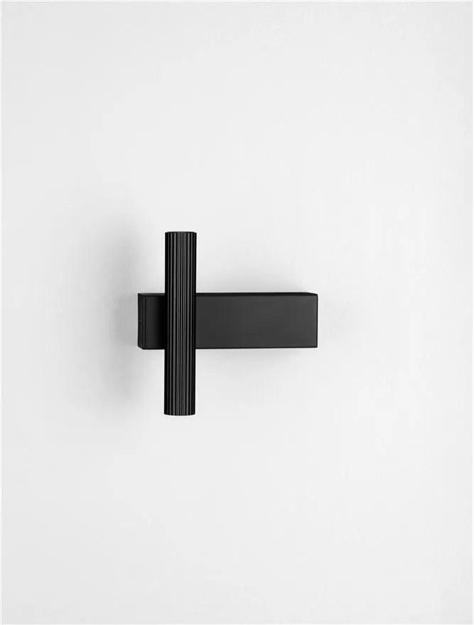 Aplica Spot LED stil minimalist PARON negru, NVL-9060240