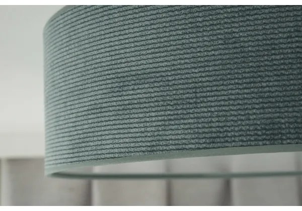 Duolla - Plafonieră LED CORTINA LED/26W/230V pr. 45 cm 4000K turcoaz