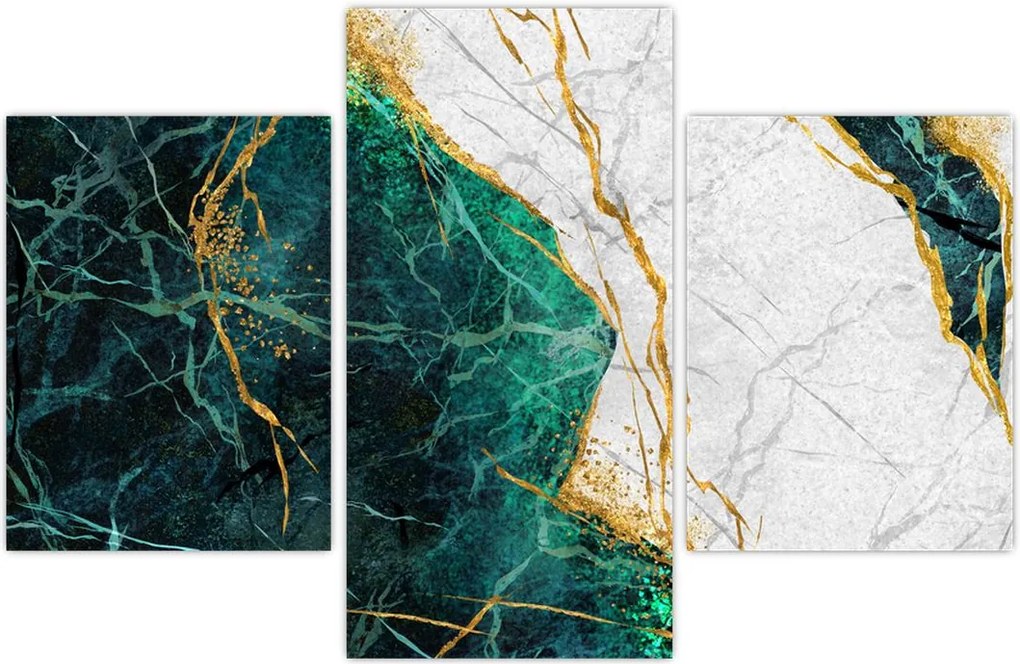 Tablou - Marmură turcoaz (90x60 cm)