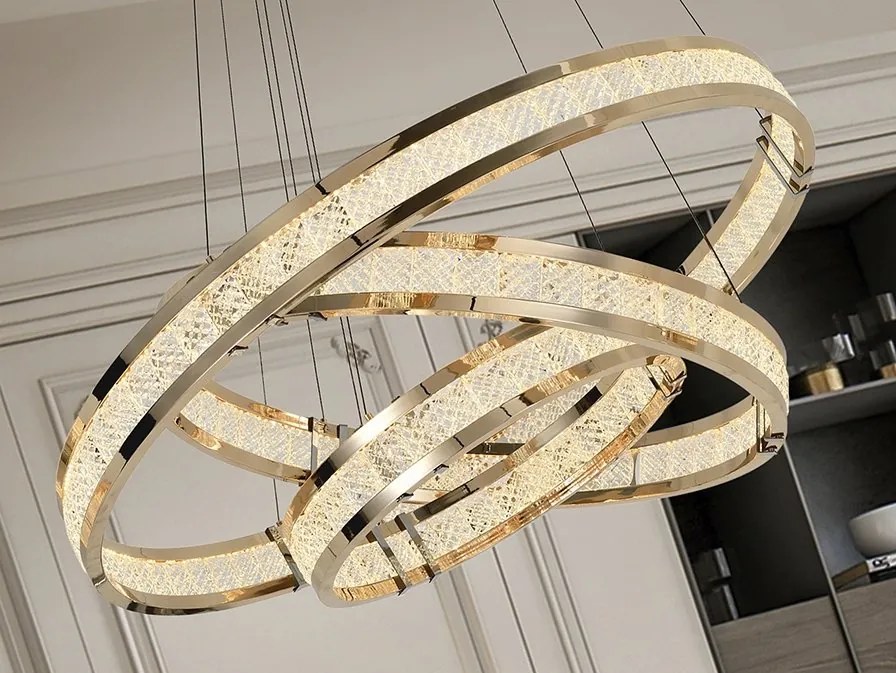 Lustra LED suspendata design modern Lorian III