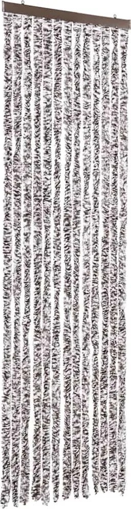 vidaXL Perdea pentru insecte, maro și bej, 56x200 cm, Chenille