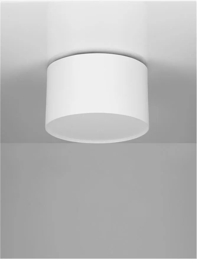 Spot aplicat, Plafoniera LED Luldo alb, 11cm