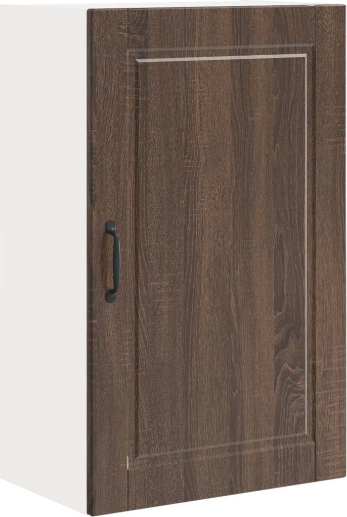 vidaXL Dulap de bucătărie Stejar închis 50 x 31 x 80 cm Lemn compozit