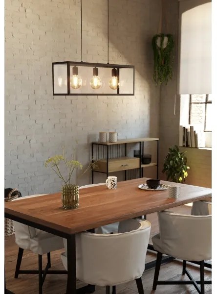 Lustră Eglo 49393 CHARTERHOUSE 3xE27/60W/230V