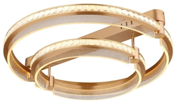 Globo 67196-78 - Plafonieră LED dimabilă BLONDIE LED/78W/230V + DO