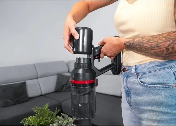 Concept VP6150 - Aspirator vertical 3 în 1 ULTIMATE UV POWER 500W/29,6V 2200 mAh, negru