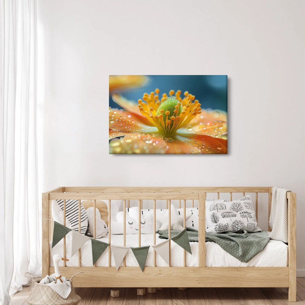 Tablou - Detaliu de floare (90x60 cm)