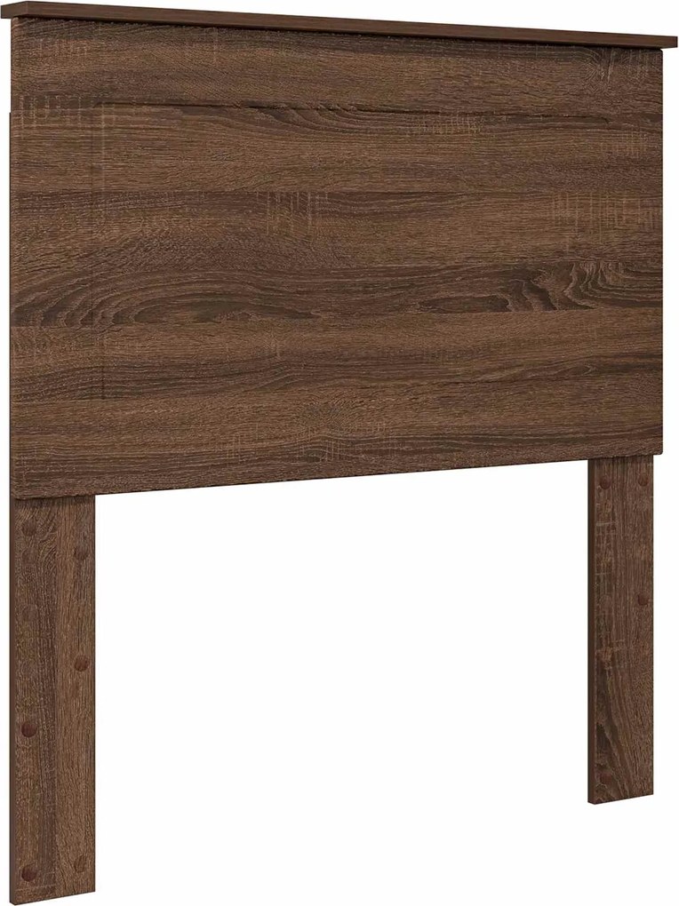 vidaXL Tăblie cap Stejar maro Lemn prelucrat