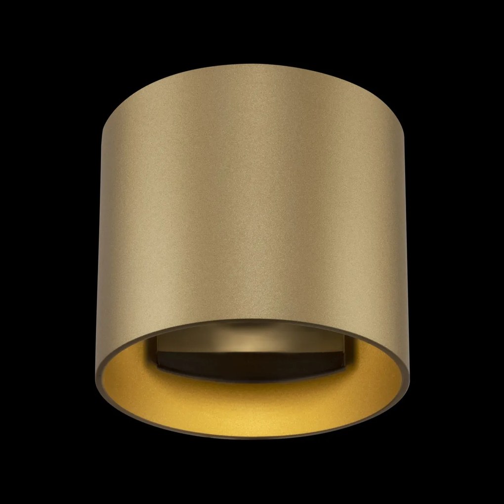 Aplica de perete design tehnic Rond auriu MYC066WL-01MG