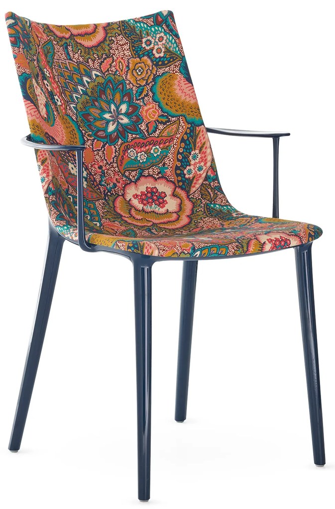 Scaun HHH tapitat stofa, varianta multipla - Kartell Culoare: Albastru / Multicolor