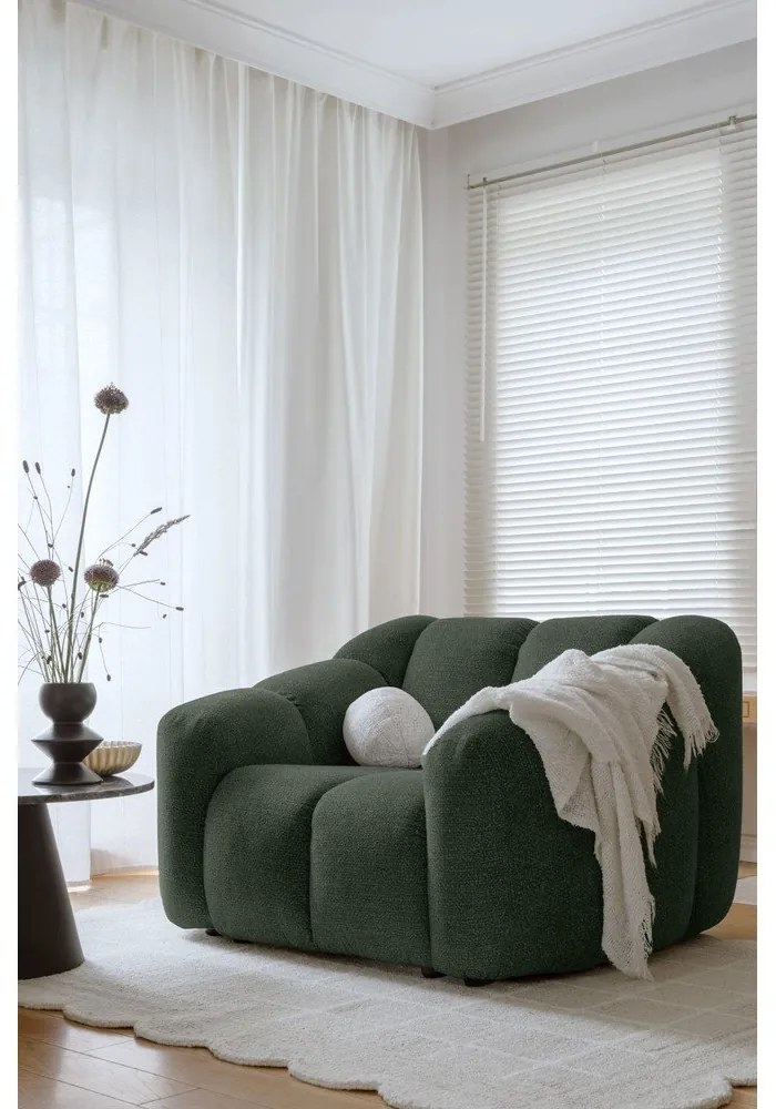 Fotoliu verde închis Shell – Miuform