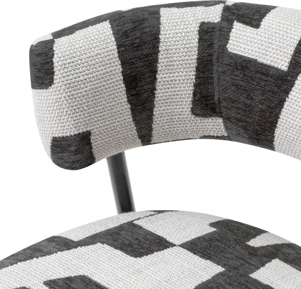 Scaun bar design LUX Bar Stool Folsom, Brooklyn black