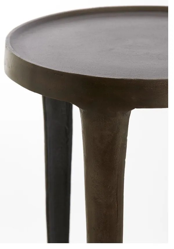 Măsuțe auxiliare 2 buc. rotunde din metal 35x35 cm Tobias – Light &amp; Living