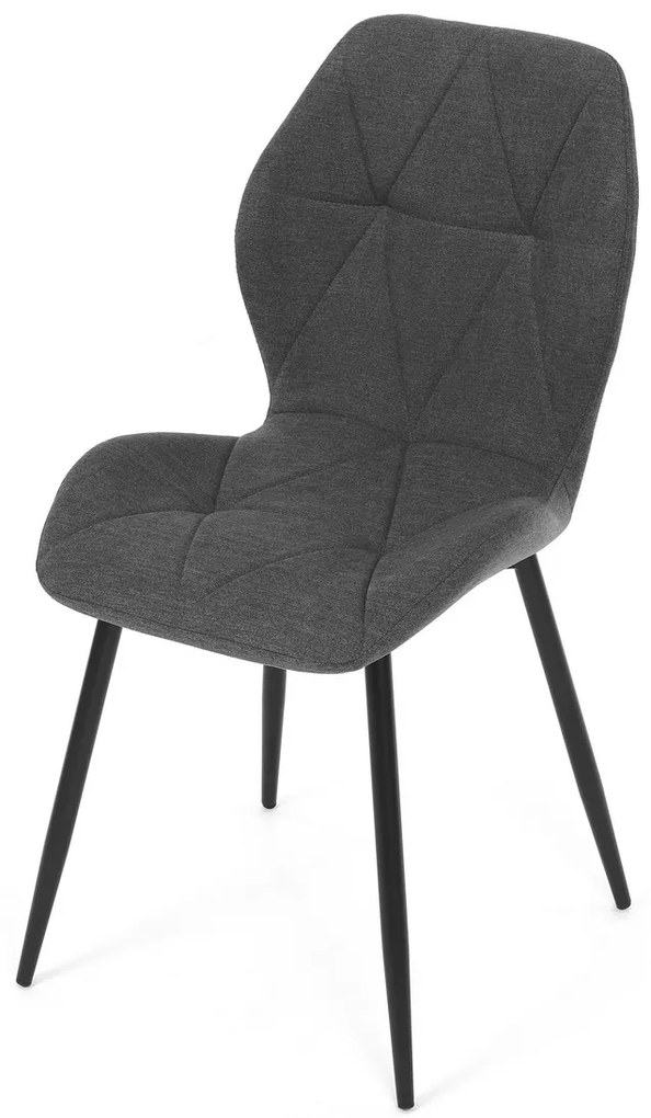 Set de scaune de sufragerie CT-285 GREY2, 4 buc.