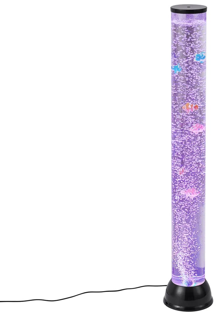 Tub cu bule negru 90cm incl. LED RGB - Zoop