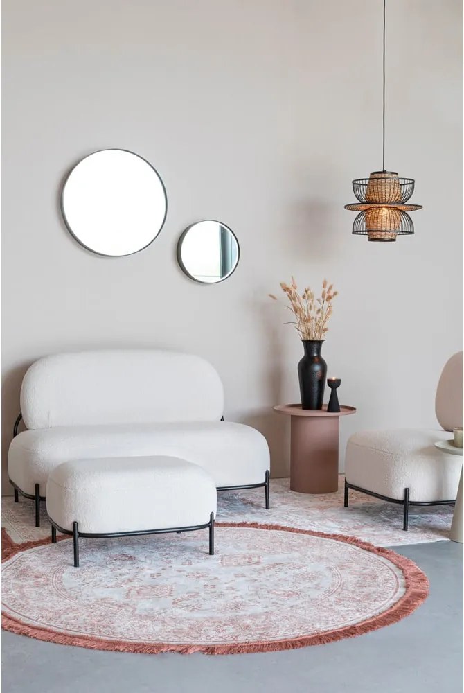 Taburet crem Hocker Polly – White Label