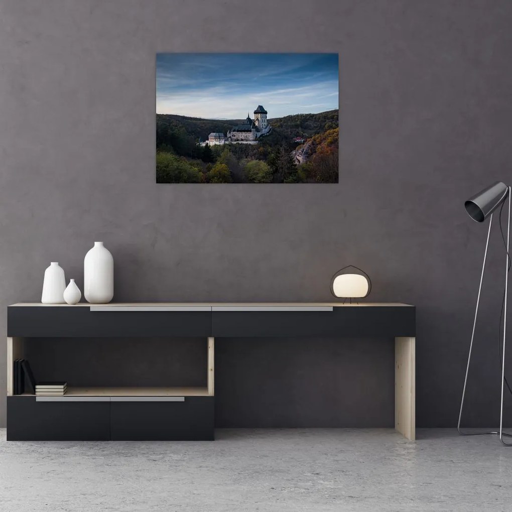 Tablou cu Karlstejn (70x50 cm)